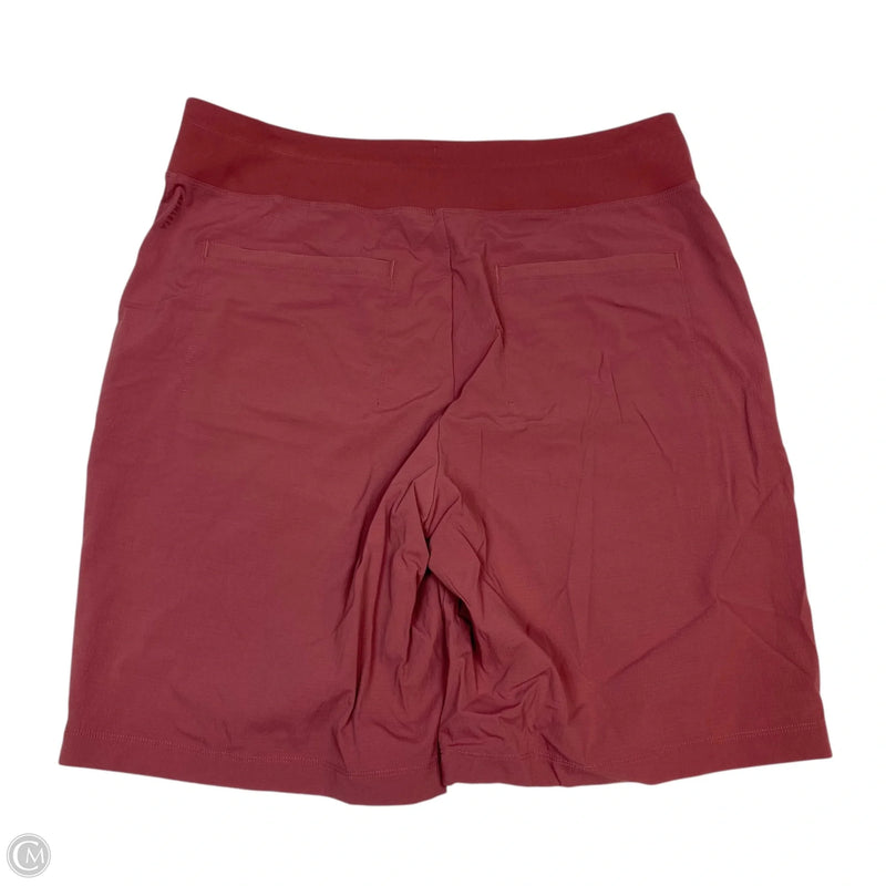 Athletic Shorts By Athleta In Pink, Size: L