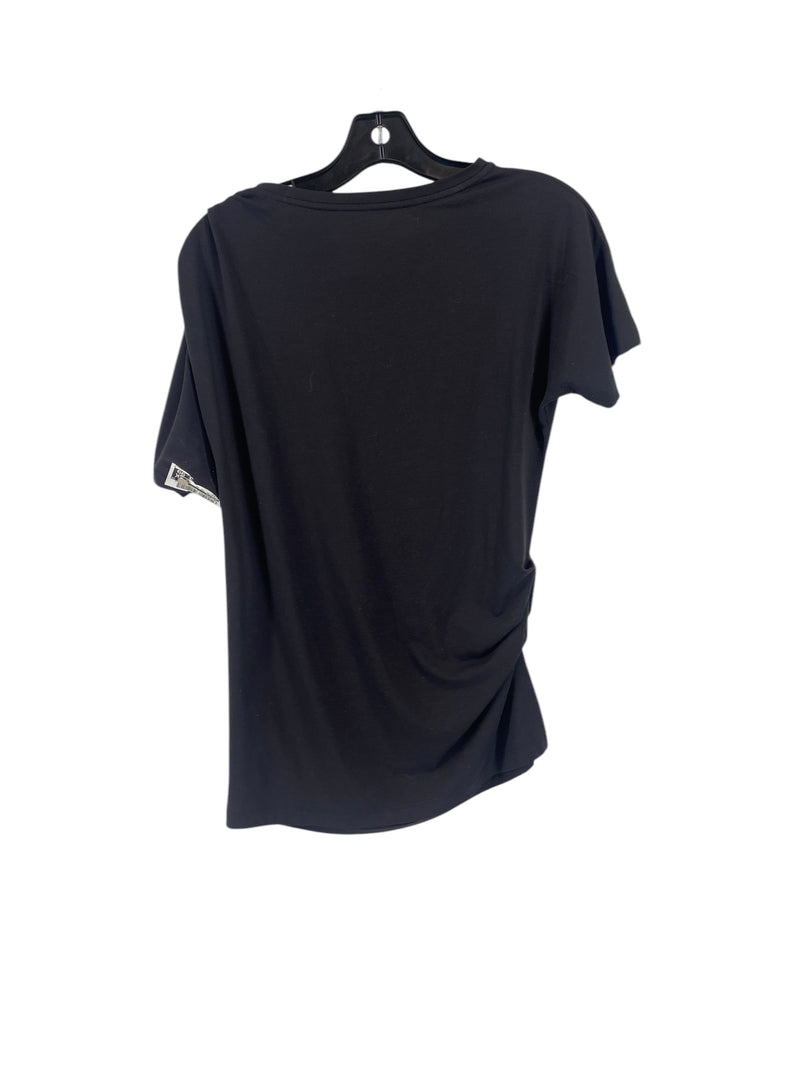 Athletic Top Short Sleeve By Athleta In Black, Size: Xs