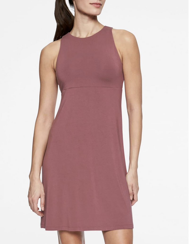 Athleta Berry Sleeveless Santorini Dress