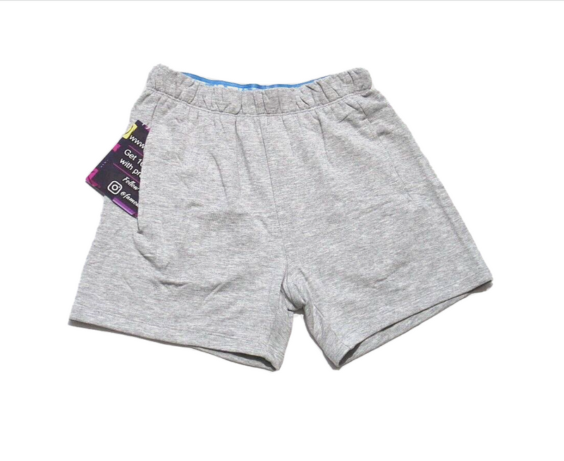 Athleta Heather Grey With Pockets Active Shorts