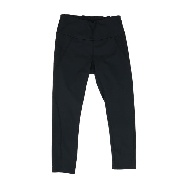 Black Solid Leggings