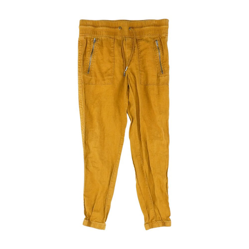 Brown Solid Joggers Pants