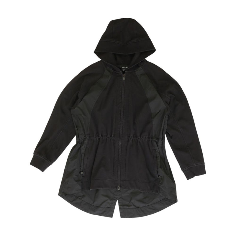 Black Solid Active Jacket