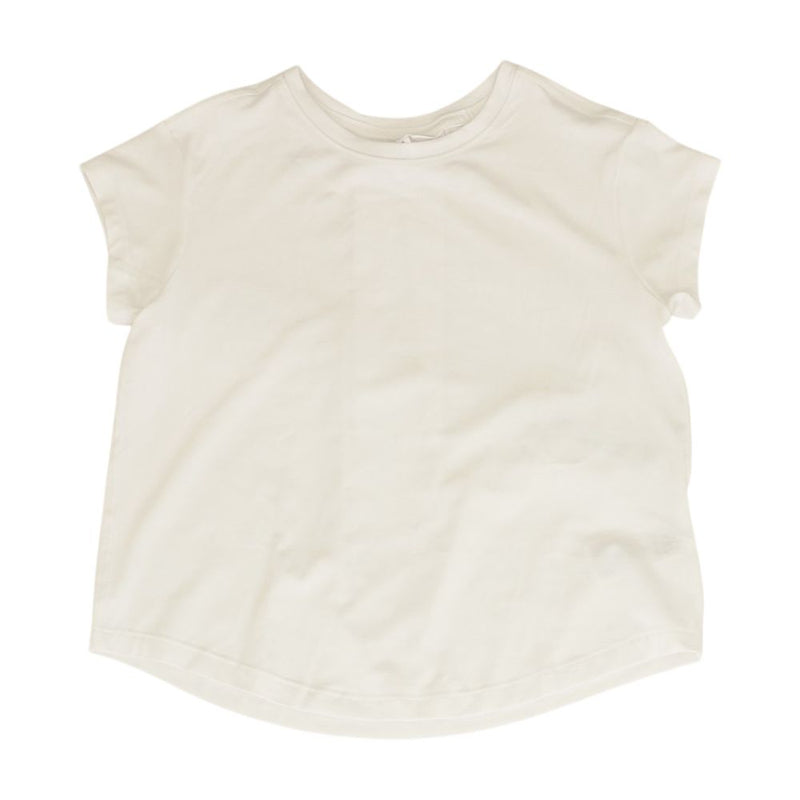 White Solid Active T-Shirt