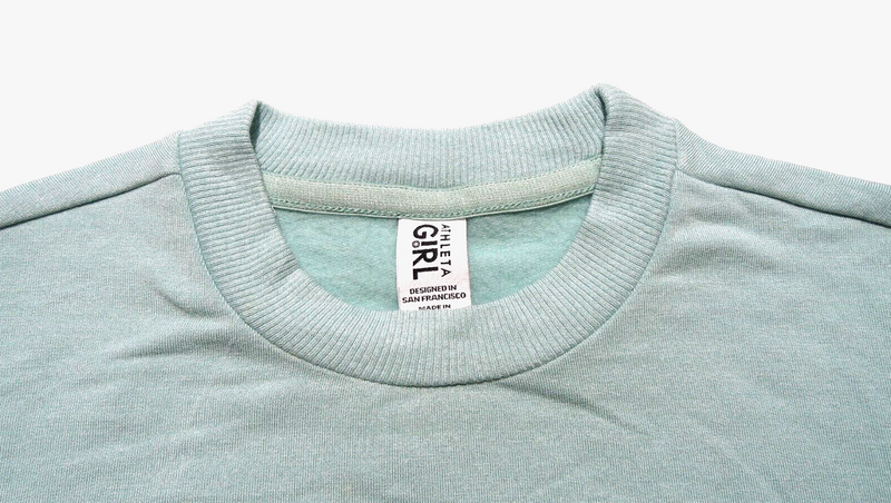 Athleta Girl Minimalistic Grey Sweatshirt Kangaroo Pocket