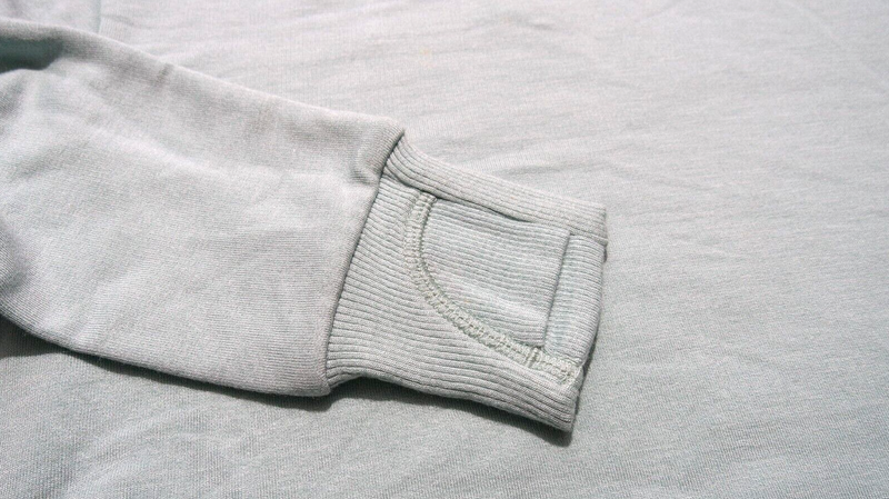 Athleta Girl Minimalistic Grey Sweatshirt Kangaroo Pocket