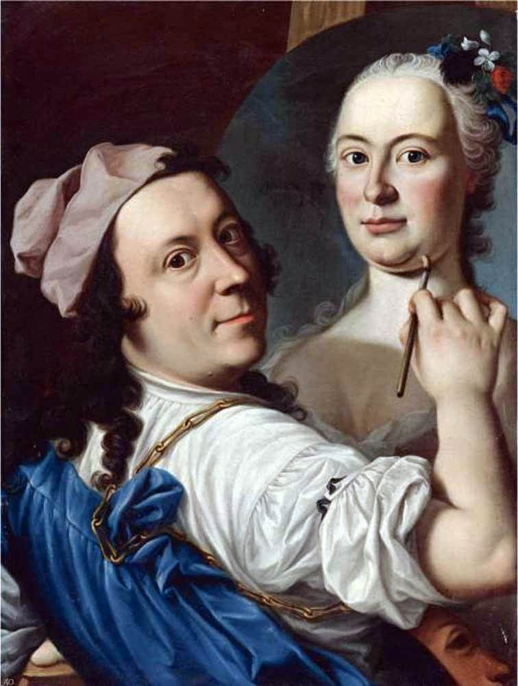 Self Portrait by Gennaro Basile - Hand Painted Oil Painting