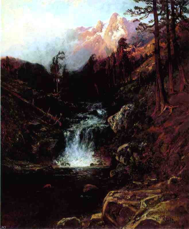 Mt Rainier by William Keith - Hand Painted Oil Painting