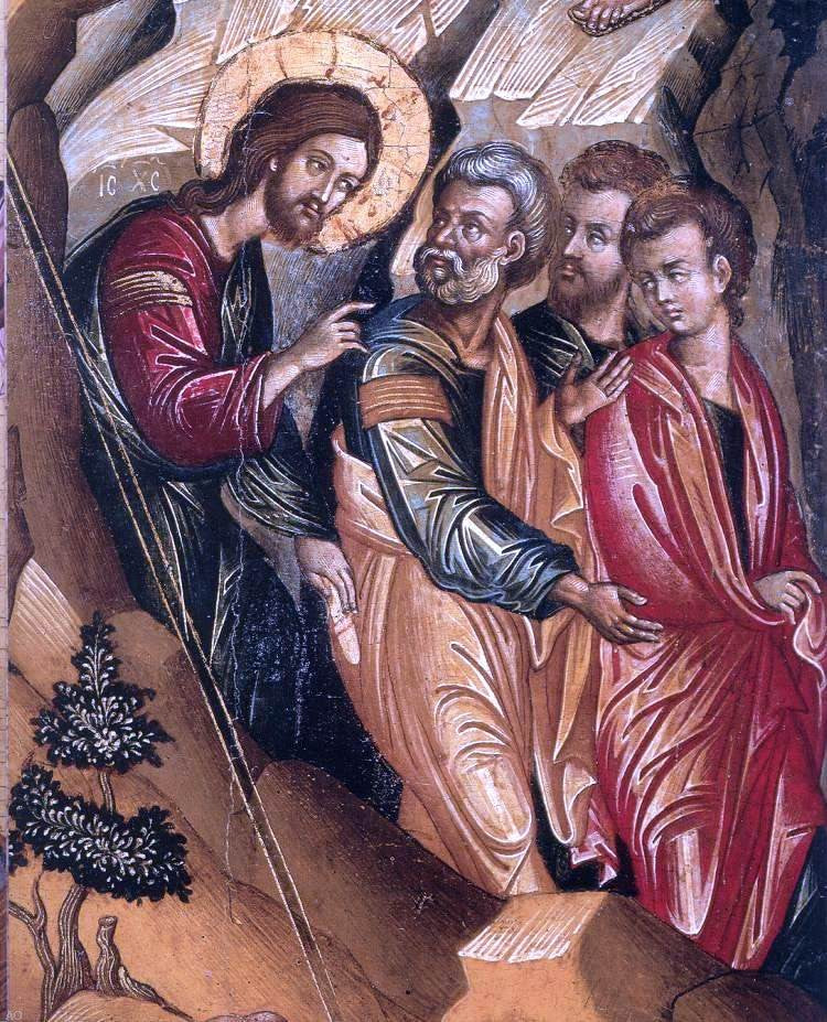 Transfiguration of Christ (detail) by Unknown Painters Masters - Hand Painted Oil Painting