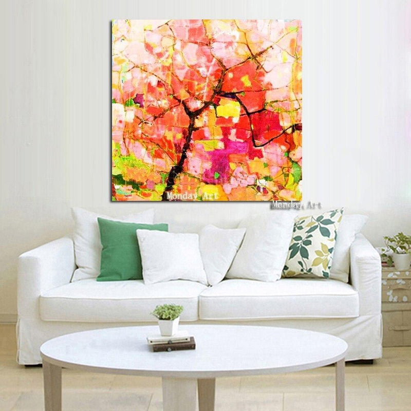 Hand Painted High Quality Abstract Oil Painting on Canvas Hand Painted abstract Oil Painting wall painting hotal