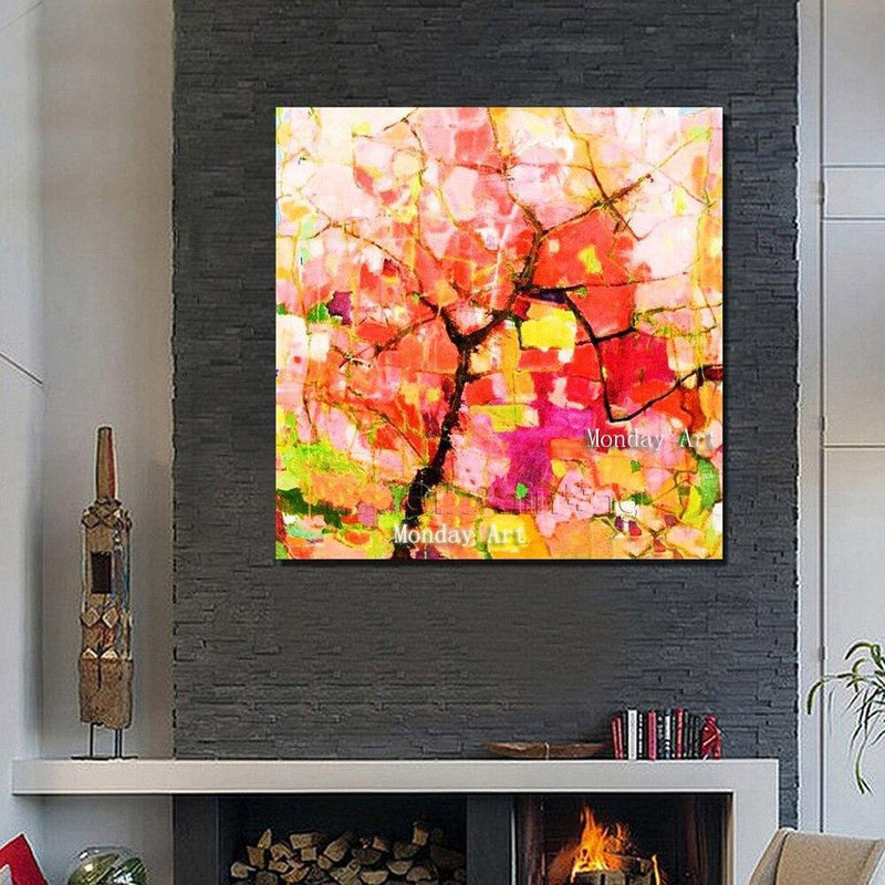 Hand Painted High Quality Abstract Oil Painting on Canvas Hand Painted abstract Oil Painting wall painting hotal