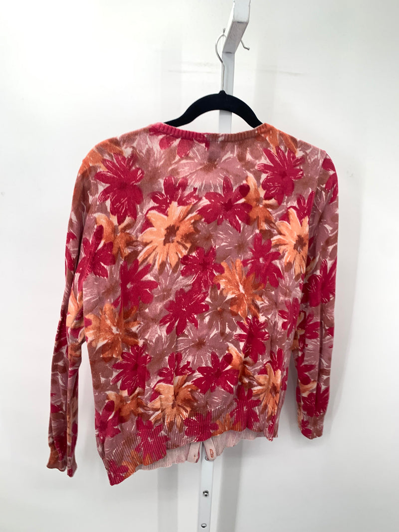 LL Bean Size Medium Misses Long Slv Sweater