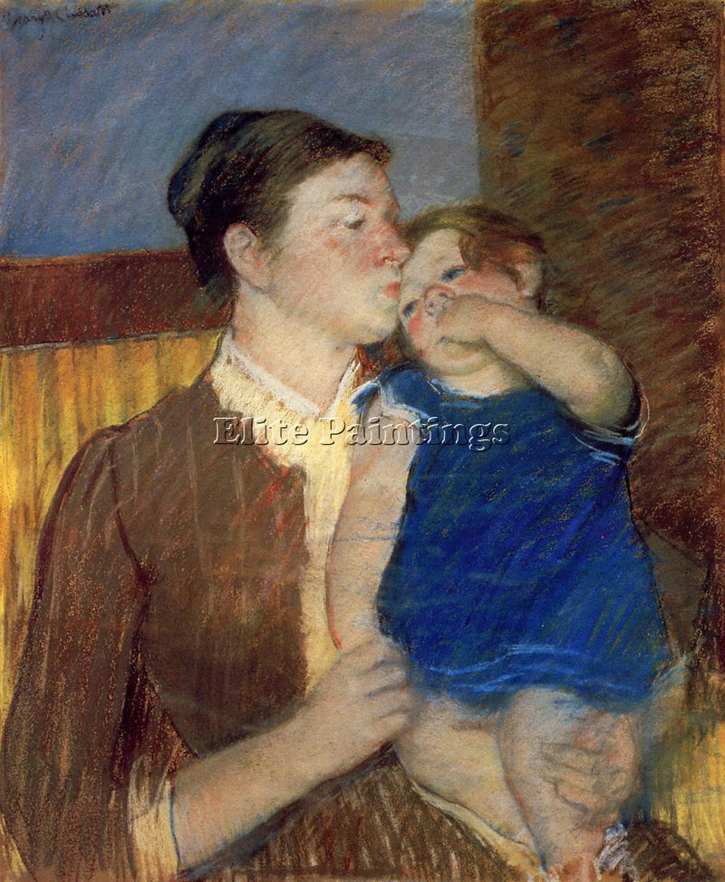MARY CASSATT MOTHER S GOODNIGHT KISS ARTIST PAINTING REPRODUCTION HANDMADE OIL