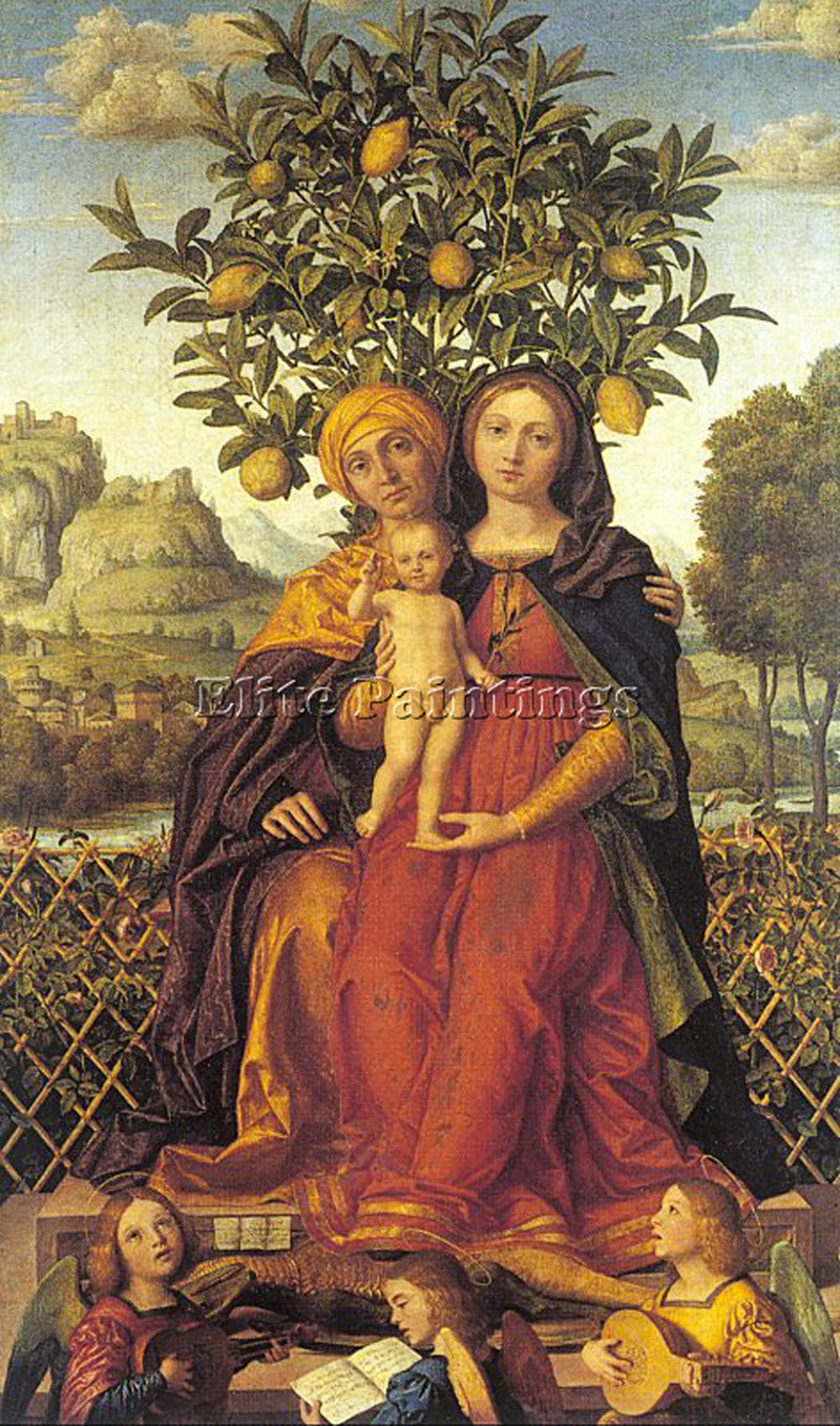 ITALIAN LIBRI GIROLAMO DAI ITALIAN 1474 1555 ARTIST PAINTING HANDMADE OIL CANVAS