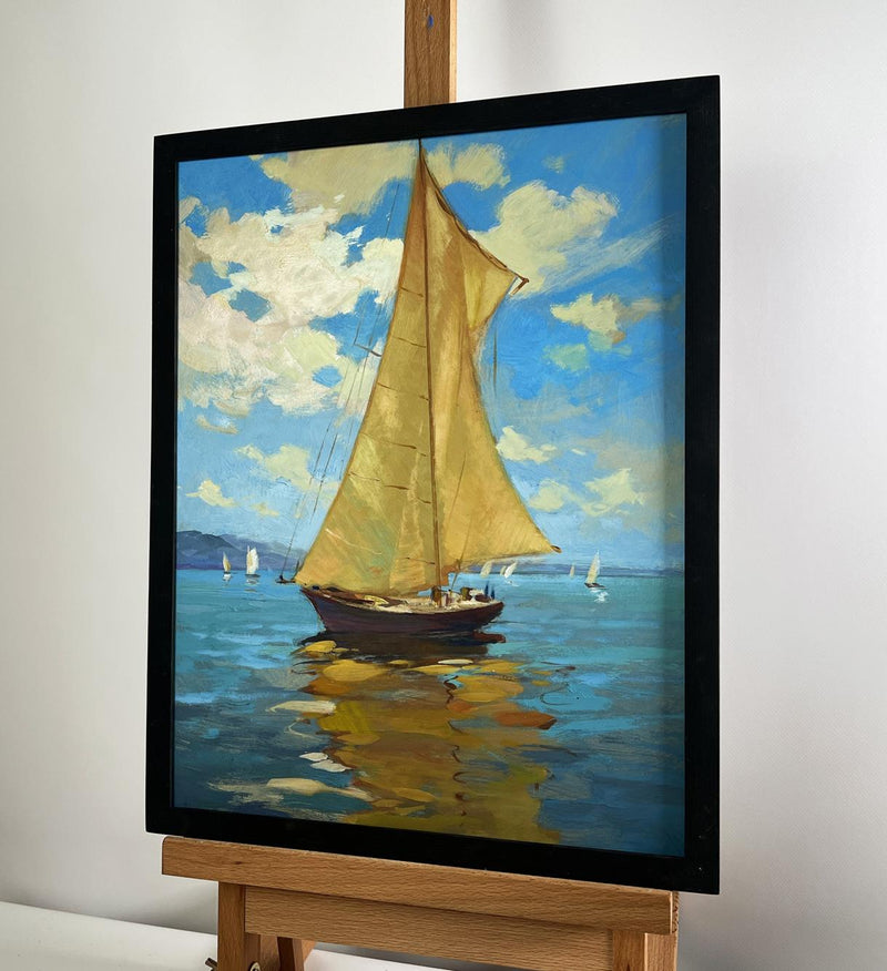 Oil painting Towards the wind Yuriy Suprunchuk