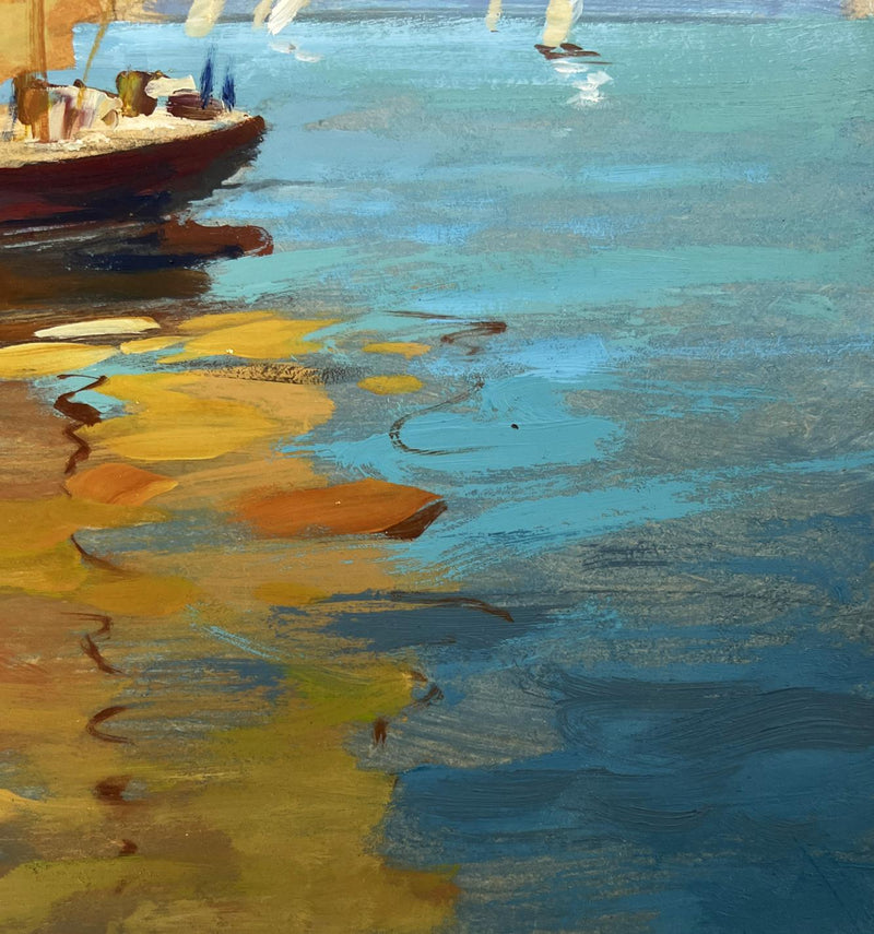 Oil painting Towards the wind Yuriy Suprunchuk
