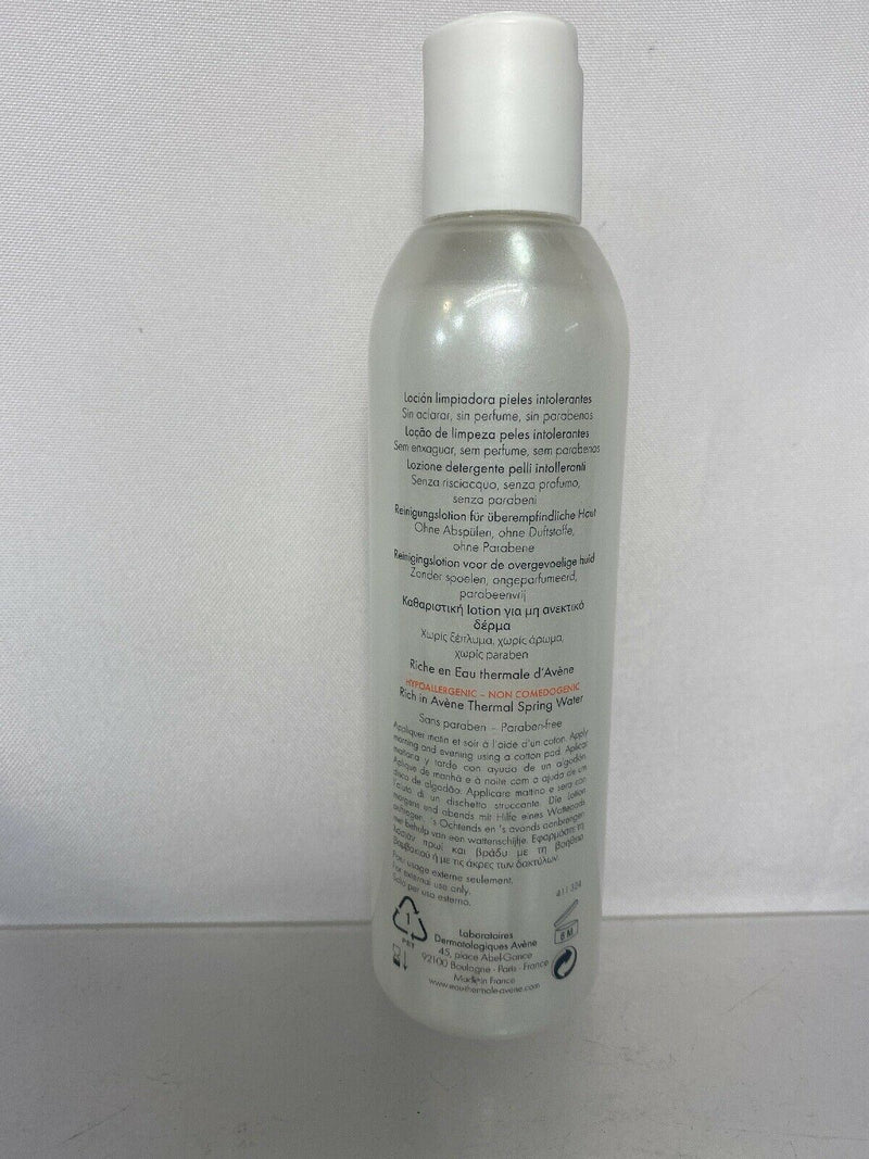 Avene Eau Thermale Extremely Gentle Cleanser Lotion 200 ml 6.76 oz 3/22