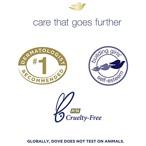 Dove Beauty Bar More Moisturizing Than Bar Soap for Softer Skin, Fragrance-Free, Hypoallergenic Beauty Bar Sensitive Skin With Gentle Cleanser 3.75 oz 14 Bars