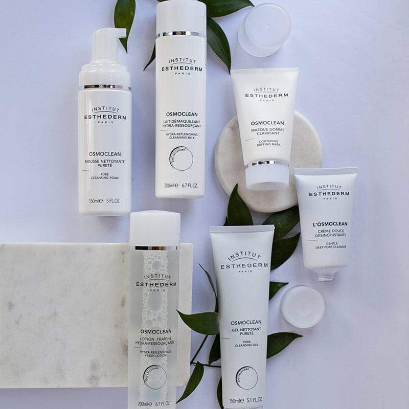 Institut Esthederm Osmoclean Gentle Deep Pore Cleanser + FREE Absolute Smoothing Cream 10ml