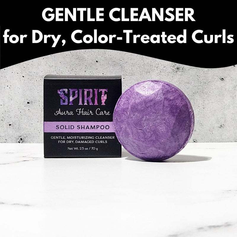 Travel Size Spirit Aura Shampoo | Dry, Color-Treated Curls | Gentle, Moisturizing Cleanser