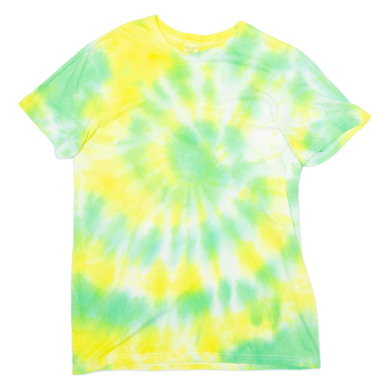 AMERICAN EAGLE Womens Tie Dye T-Shirt Green M