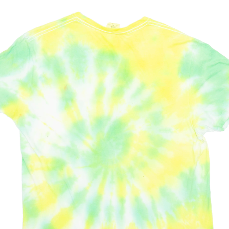 AMERICAN EAGLE Womens Tie Dye T-Shirt Green M