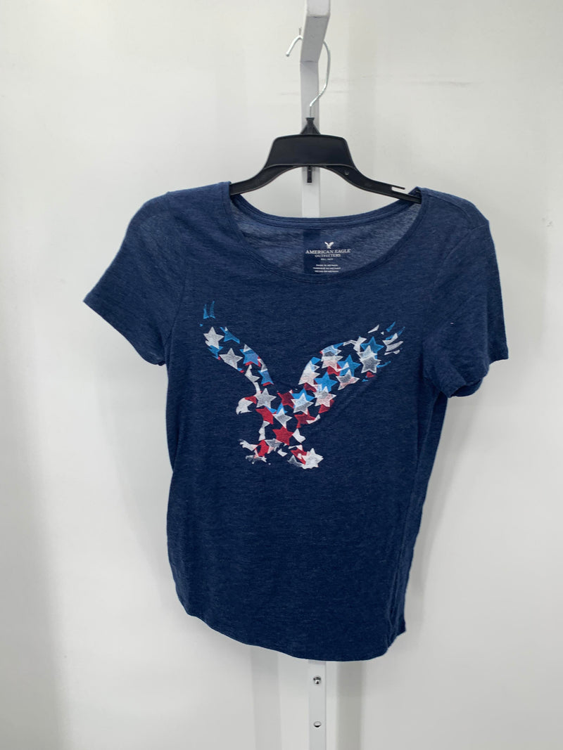 American Eagle Size Medium Juniors Short Sleeve Shirt