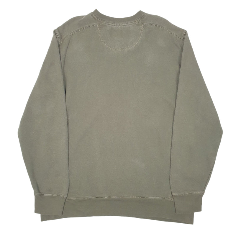 Eddie Bauer Spellout Outdoor Gear Crewneck Cotton Sweatshirt Jumper L