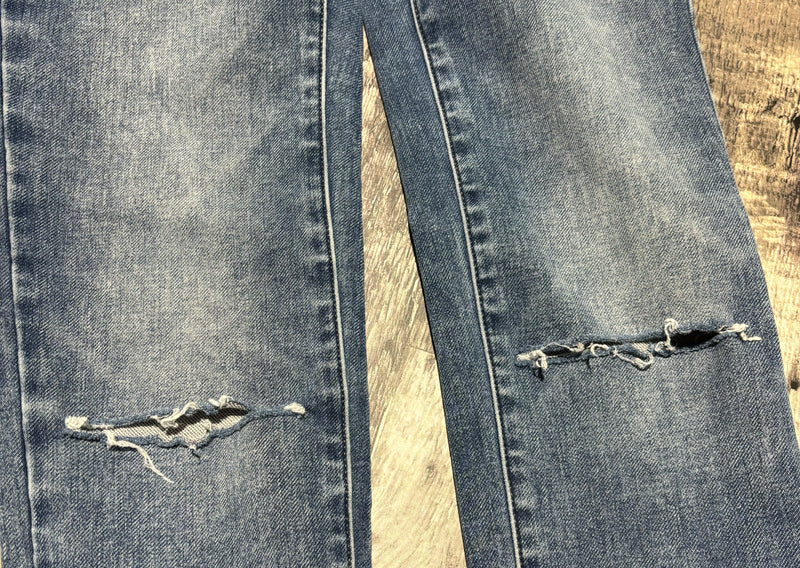 American Eagle high rise blue skinny jeans - Hers size 0