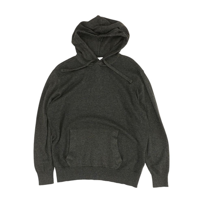 Charcoal Solid Hoodie Pullover
