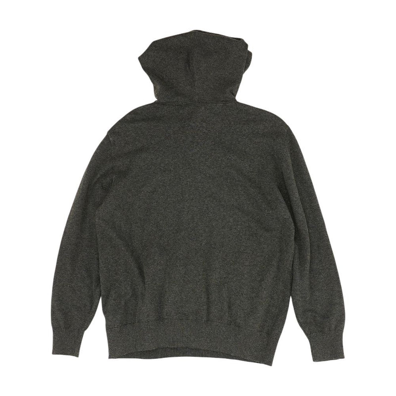 Charcoal Solid Hoodie Pullover
