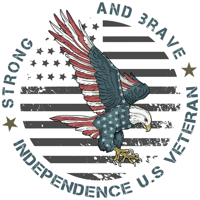 STRONG AND BRAVE AMERICAN EAGLE
