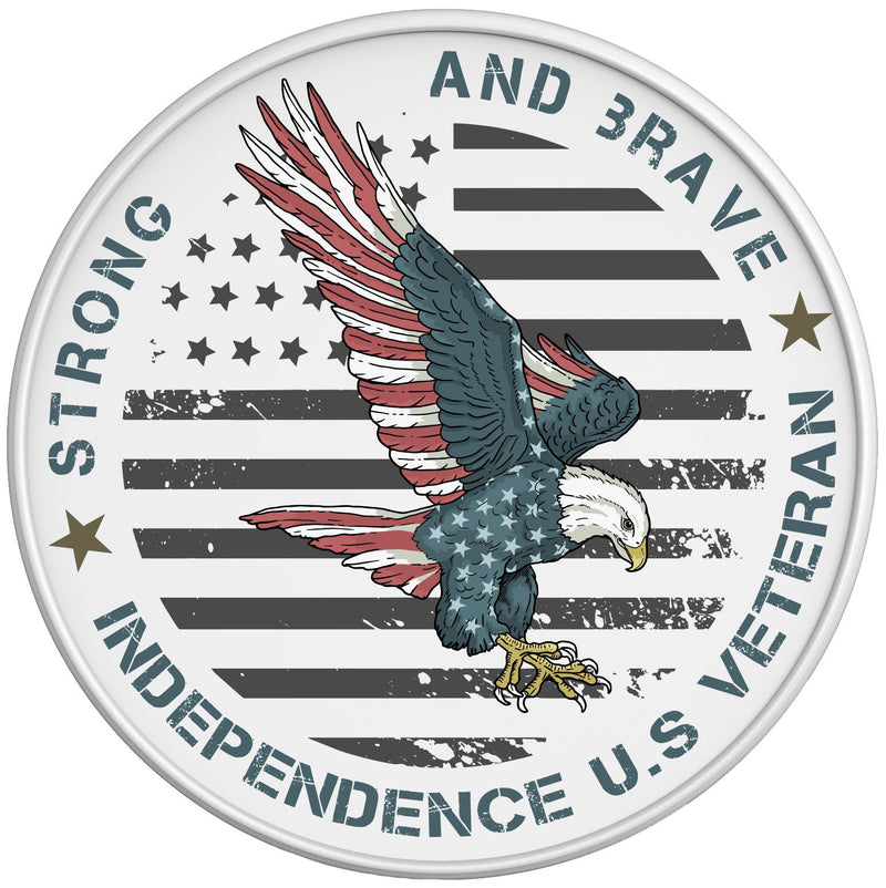 STRONG AND BRAVE AMERICAN EAGLE