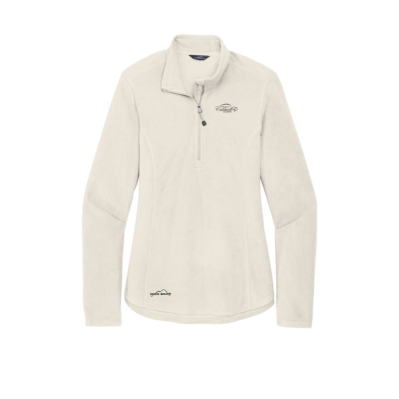 Bob Caldwell Automotive - Eddie Bauer® Ladies 1/2-Zip Microfleece Jacket