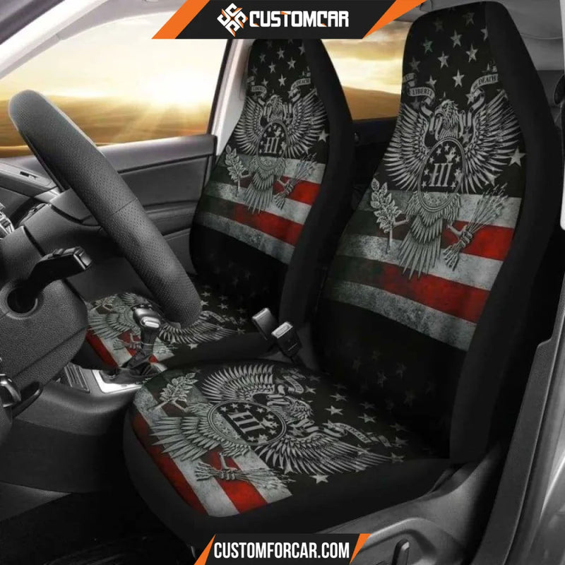 American Eagle Flag Car Decoration