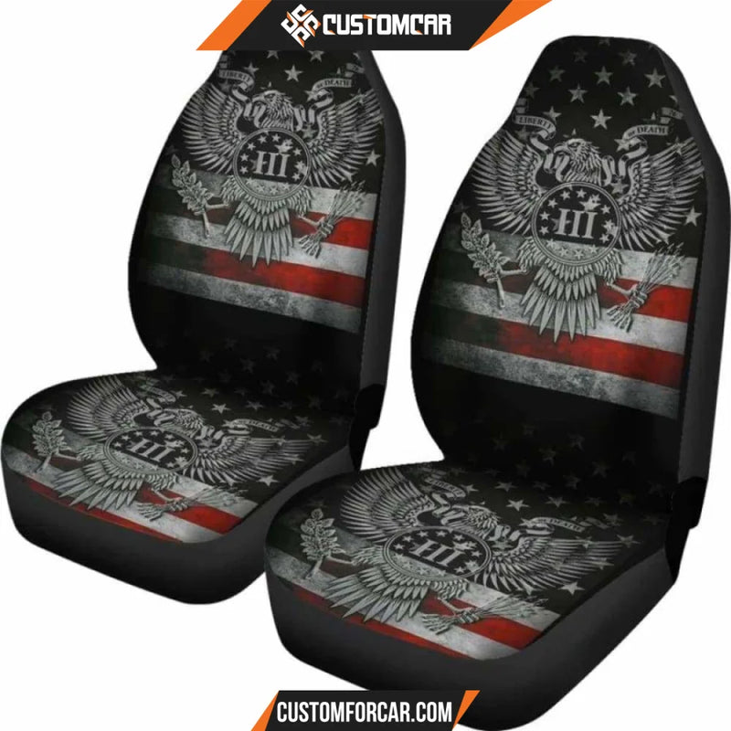 American Eagle Flag Car Decoration