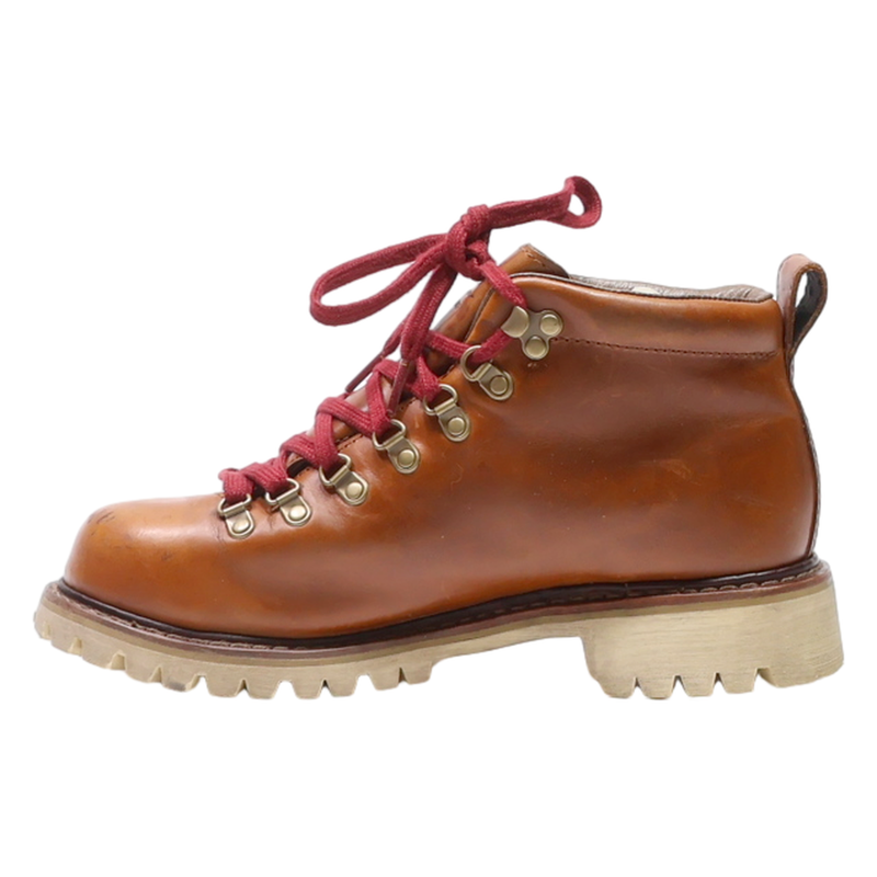 EDDIE BAUER Hiking Boots Brown Leather Womens UK 5
