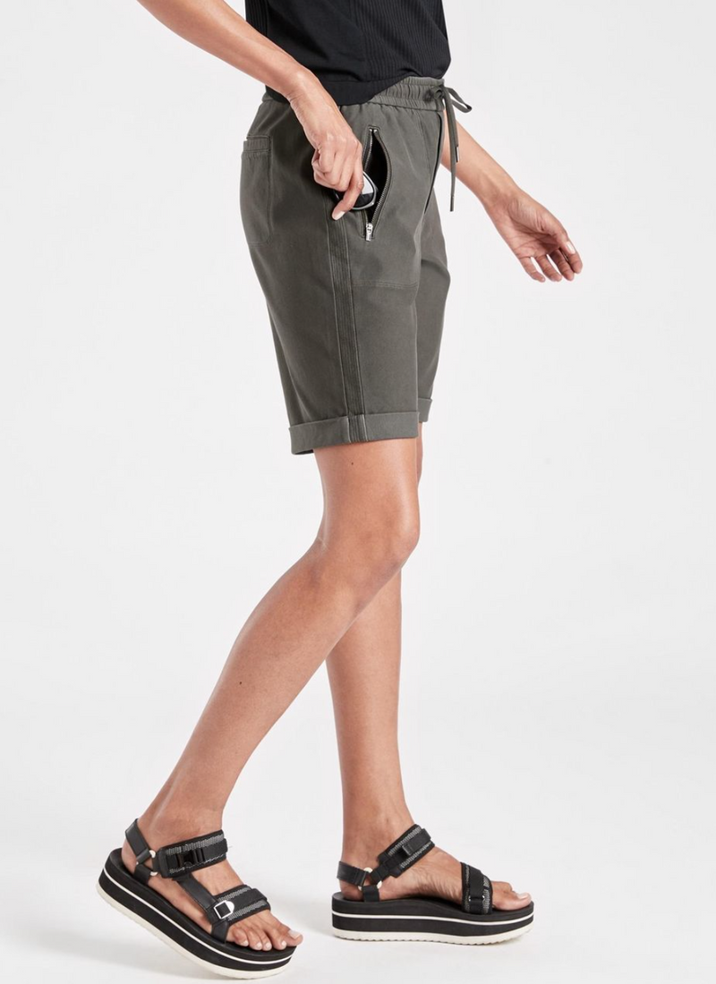 Athleta Cypress Green Elastic Waist Stretchy Farallon 9