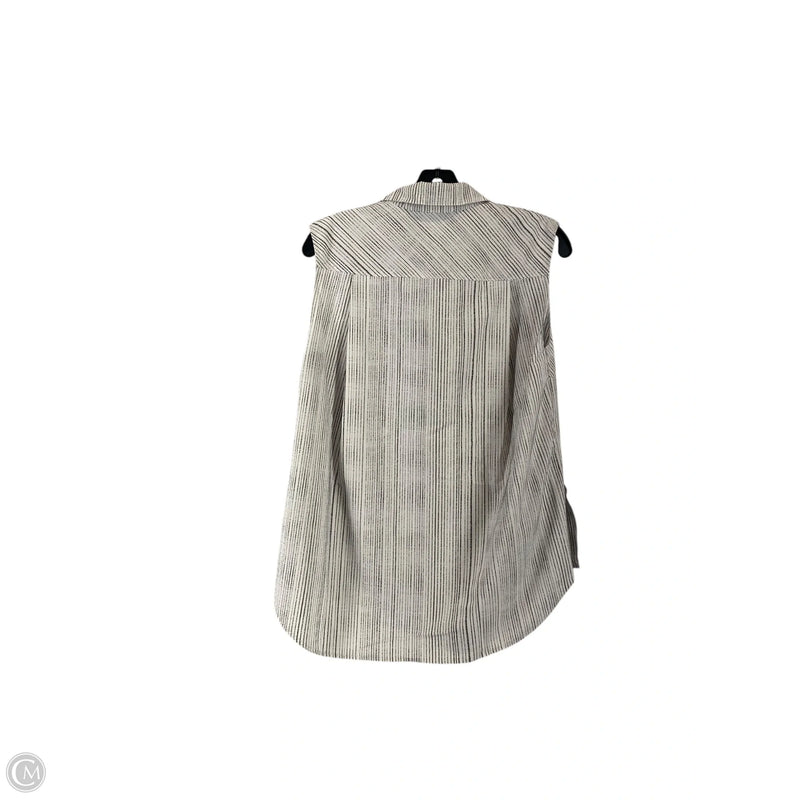 Athletic Tank Top By Athleta In Black & White, Size: S