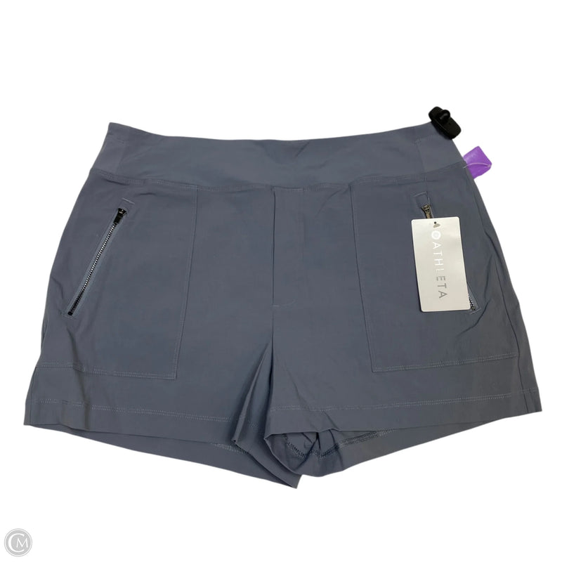Athletic Shorts By Athleta In Grey, Size: Xl