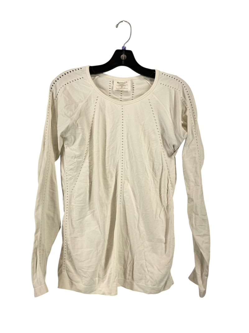 Athletic Top Long Sleeve Collar By Athleta  Size: M