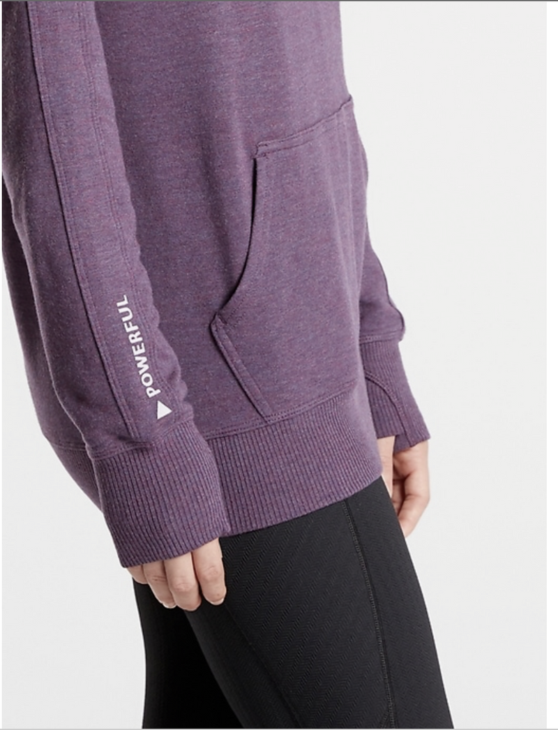 Athleta Girl Purple Long Sleeve All For One Soft Hoodie