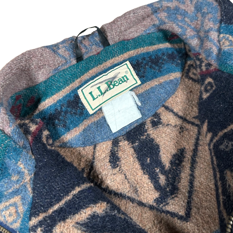 Vintage 80s LL Bean Aztec Jacket