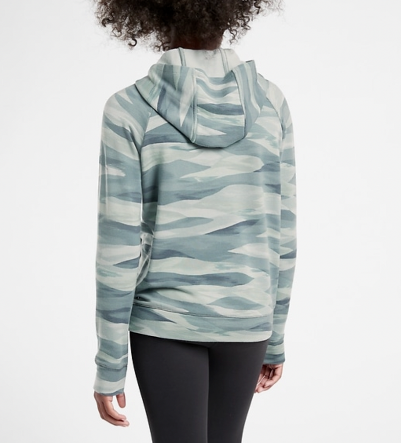 Athleta Girl Cascade Green In Your Element 2.0 Hoodie Sweatshirt