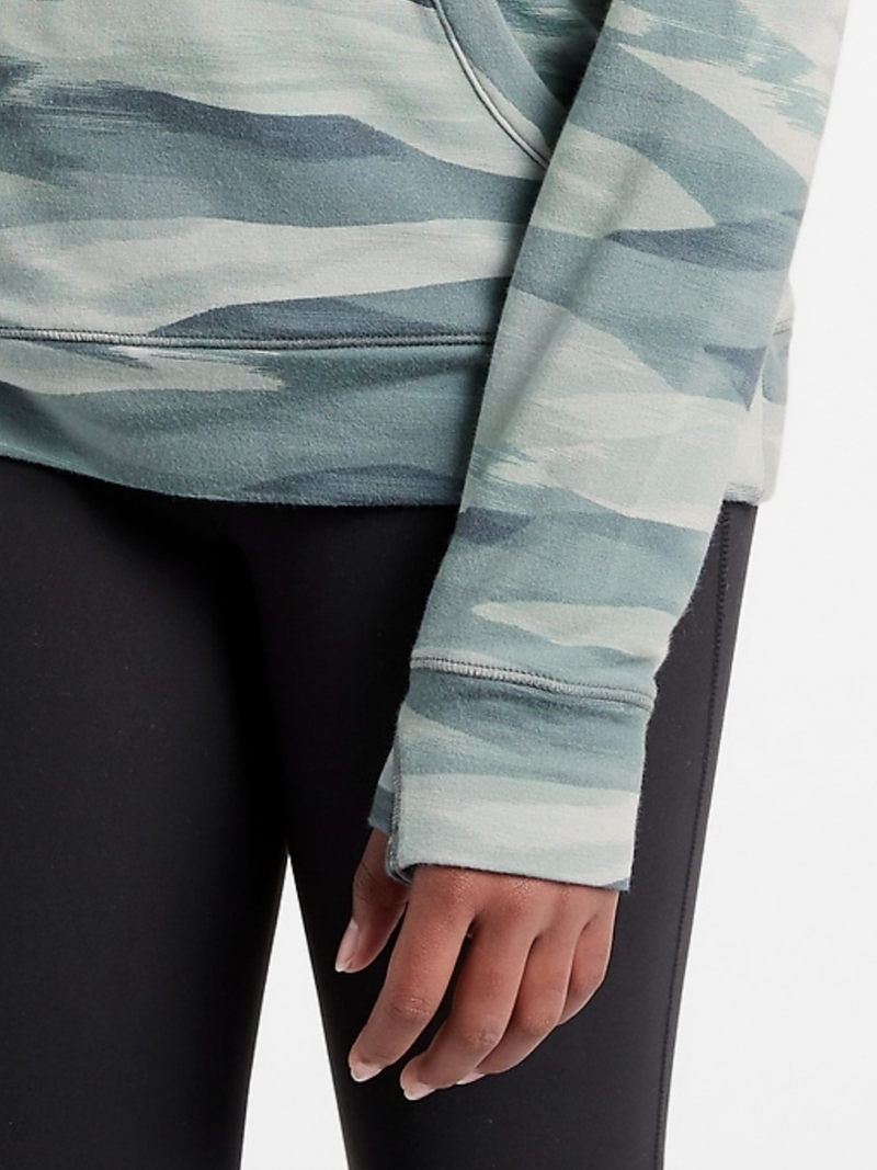 Athleta Girl Cascade Green In Your Element 2.0 Hoodie Sweatshirt