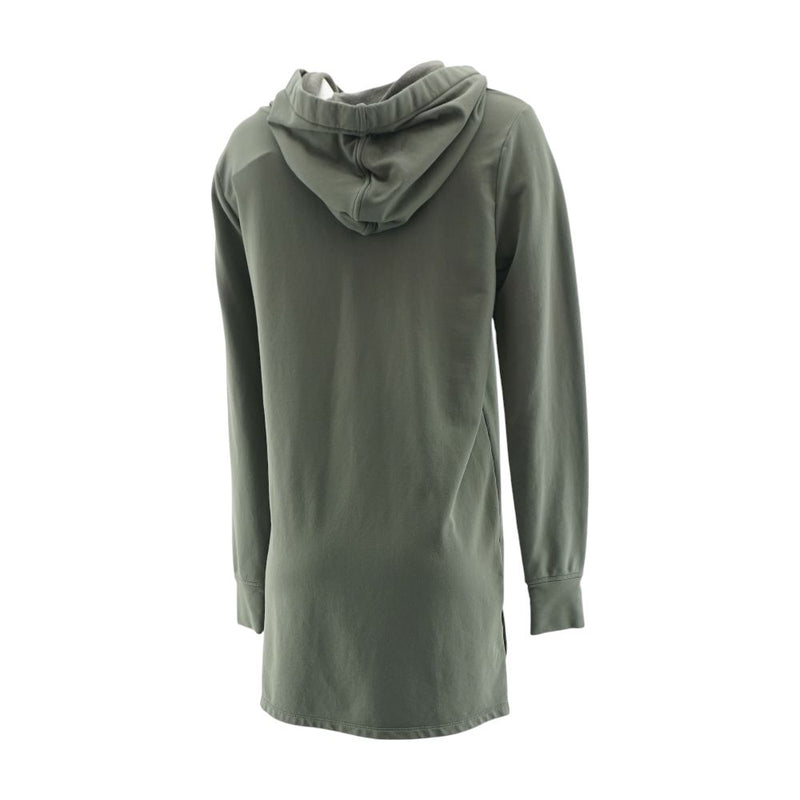 Gray Solid Hoodie