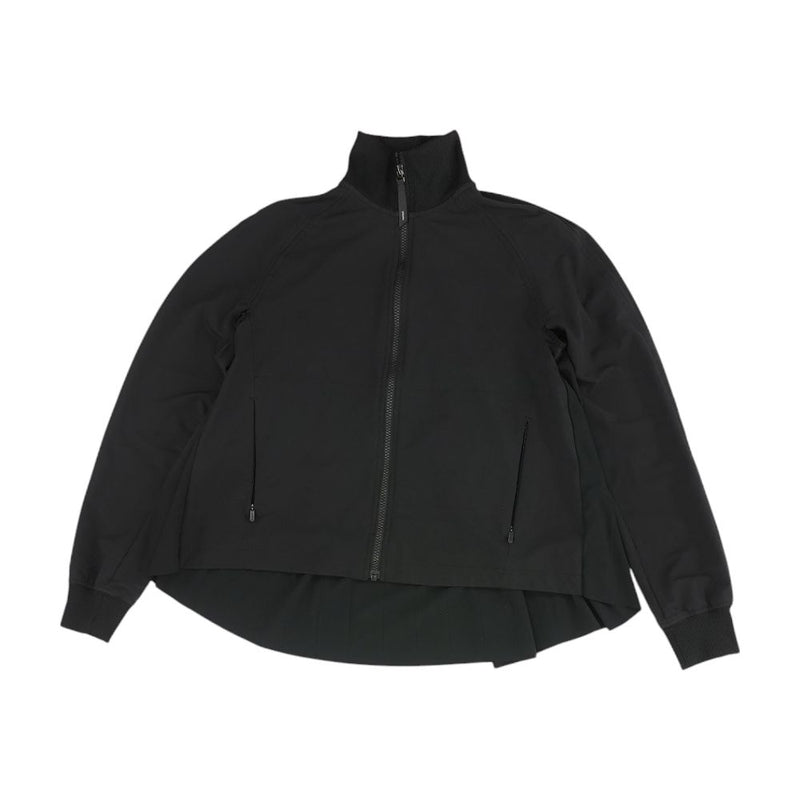 Black Solid Active Jacket