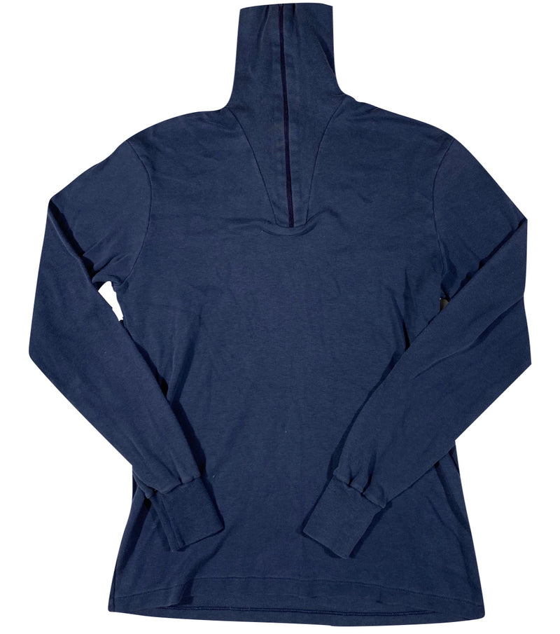 80s LL Bean zip turtleneck medium