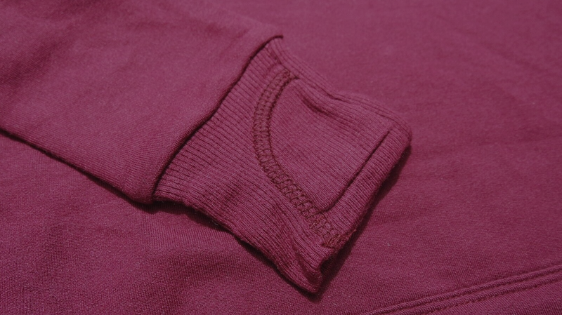 Athleta Girl Burgundy Sweatshirt Kangaroo Pocket