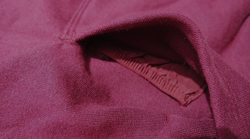 Athleta Girl Burgundy Sweatshirt Kangaroo Pocket